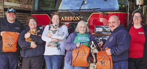 Rutledge-based non-profit Rescue Ranch recently donated three pet oxygen mask kits to the Madison Fire Department. CONTRIBUTED