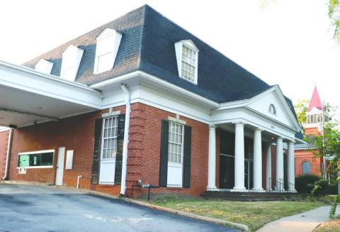 A photo from 2019 of the former BB&T branch after being purchased by the city of Greensboro. FILE PHOTO