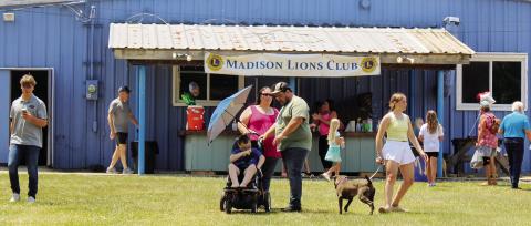 The Humane Society of Morgan County held its 30th-anniversary festival at the Madison Lions Club. Due to the 90-degree heat, turnout was less than expected.