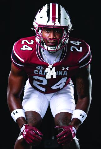 Former Putnam County star football player Jalon Kilgore is now a starter for the South Carolina Gamecocks. COURTESY OF USC ATHLETICS