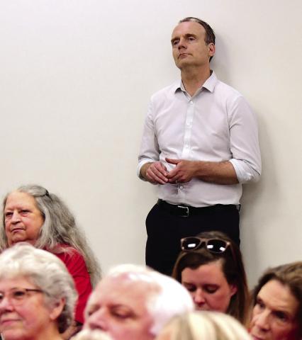 District 2’s Richard Garrett was the only Putnam County commissioner to attend the July 2 Planning &amp; Zoning meeting that permitted Putnam County Stone to refile its rezoning application for a proposed quarry alongside Dennis Station Road. IAN TOCHER/Staff