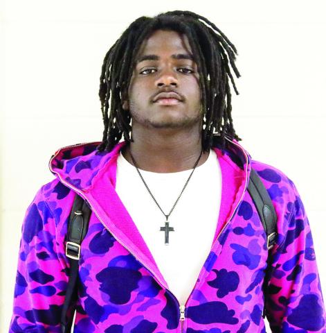 Greene County High School football player RJ Monford recently received his first scholarship football offer from UAB. (LANCE MCCURLEY/Staff)