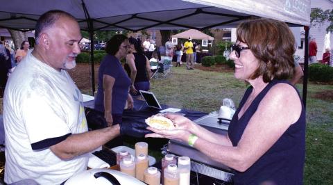 Smiles come easy at Taste of Eatonton, scheduled for Oct. 7 this year at The Plaza. CONTRIBUTED
