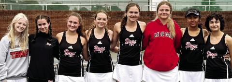 (From L to R): Katie Davis, Lilianne Piche, Madisyn Cannington, Addison Boyer, Mallory Martin, Erin Gresham, Banessa Santoyo, and Lyssa Schafer. CONTRIBUTED