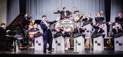 Alex Mendham and his ensemble played a dynamic program inspired by the jazz age. CONTRIBUTED
