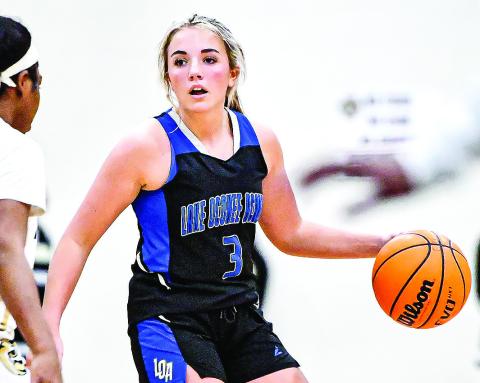 Georgia Bosart (3) is LOA's leading scorer through 16 games, averaging over 10 points per game. LANCE MCCURLEY/Staff