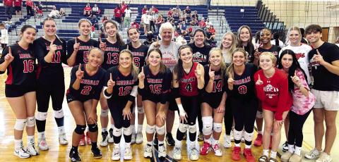 The Spike Dogs defeated Callaway and Jackson last weekend to win the Region 4-AA tournament. They’re ranked No. 1 overall in Class AA entering the state playoffs. CONTRIBUTED