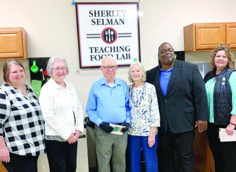 L-R:  4-H Educator Paula Moore, Agent Barbara Torbert, Charles Selman, Sherley Selman, Agent Monte Stephens and Agent Pamela Sapp. (CONTRIBUTED)