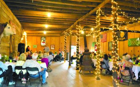 The 2023 Madison-Morgan Conservancy (MMC) membership supper, sponsored by the Bank of Madison, Branch Farm and Timberland, was held on March 31 in Dan Rather’s barn, at historic Malcom's Crossroads.