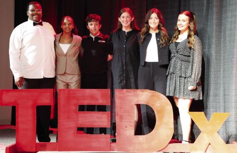 Students presented their TED talks at Lakeside Church as part of the first-ever TEDxYouth event in Georgia. CONTRIBUTED