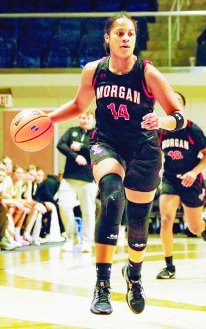 Morgan County senior Jaden Young (14) was named the Co-Region Player of the Year. LANCE MCCURLEY/Staff