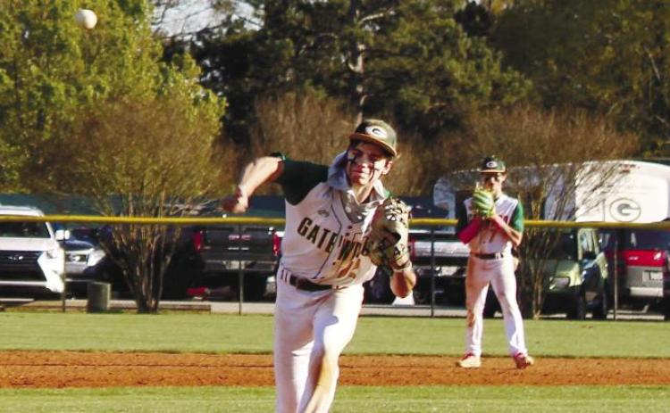 Relief pitcher John Wallace Thompson brings the heat for the Gators. TREY NORRIS/Staff