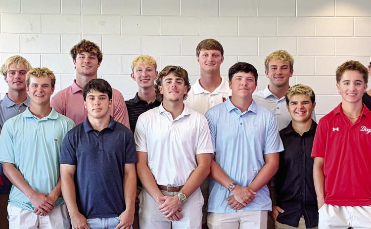 The Morgan County Board of Education recognized the Diamond Dogs on Monday for winning their first state title in program history. SKYLA MORRIS/Staff