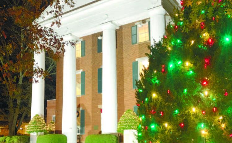 Join the Greensboro community and Mayor Corey Williams as they light the Christmas tree by the courthouse. CONTRIBUTED