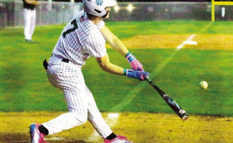 Gatewood senior Ames Johnson drives a ball the opposite way. TREY NORRIS/Staff
