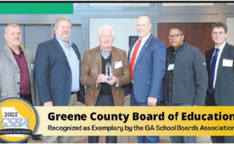 Greene BOE achieves GSBA Exemplary