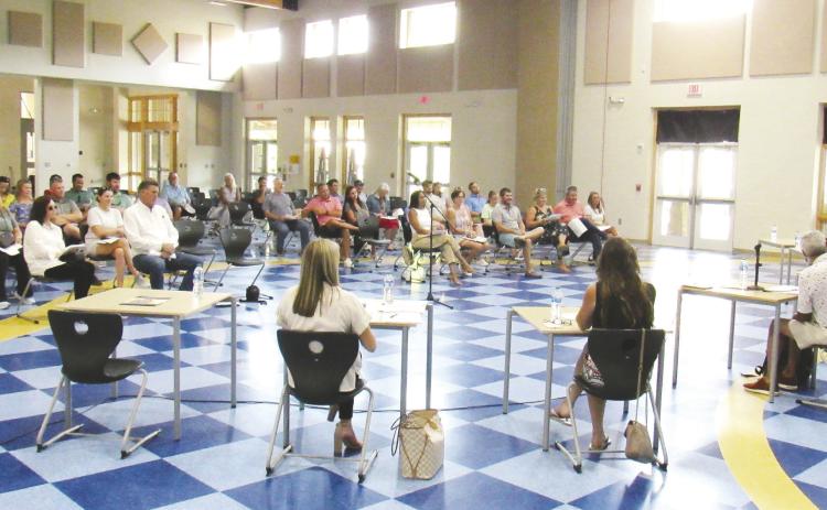 The LOA Board of Governors called a meeting Tuesday night to discuss issues raised in the Board of Education’s response to LOA’s charter renewal application. MARK ENGEL/Staff