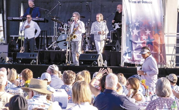 The Memorial Day Weekend Patriotic Celebration will be held at The Farm at Oconee (1140 Oconee Heights Ln., Greensboro) on Saturday, May 25, with gates open at 5:30 p.m. for a 7 p.m. concert start. (CONTRIBUTED)