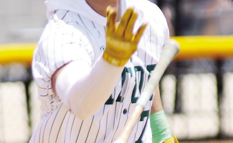In addition to GIAA 2-A All-Region and All-State recognitions, Gators’ slugger Ames Johnson shared co-Player of the Year honors with teammate Wilson Moore. TREY NORRIS/Staff