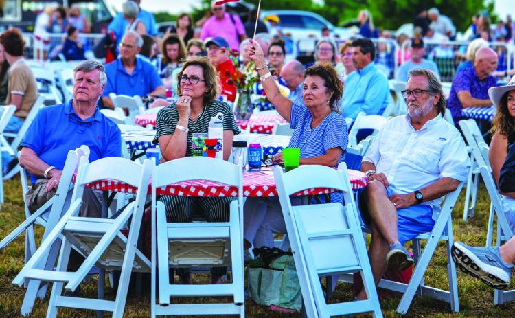 The Farm at Oconee eventually hosted a packed house filled with patriotic concert goers last Saturday for the annual Oconee Performing Arts Society (OPAS) Memorial Day Weekend Concert. CONTRIBUTED