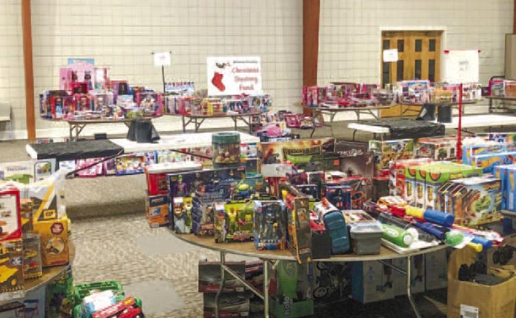 GCCSF provides toys for more than 300 children. CONTRIBUTED