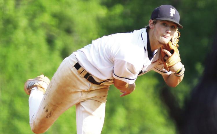 After a strong senior campaign at Putnam County, pitcher Hunter Holder is heading to South Georgia’s Thomas University this fall. TREY NORRIS/Staff