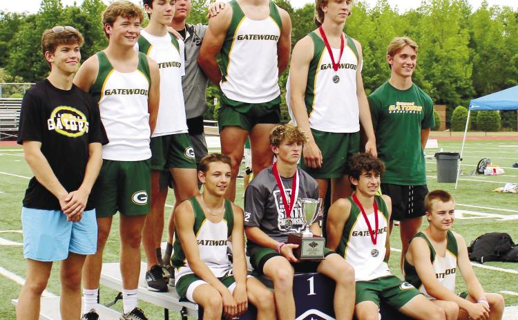 The Gators finished second overall with 83 points at the 2023 GIAA Class AA state track meet, only trailing Trinity Christian with 182 points. TREY NORRIS/Staff