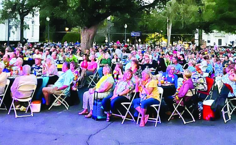 Outdoor concerts at The Plaza Arts Center typically draw large crowds. CONTRIBUTED